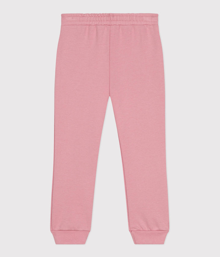 Joggers in cotone rosa A0D6H 01 PETIT BATEAU 