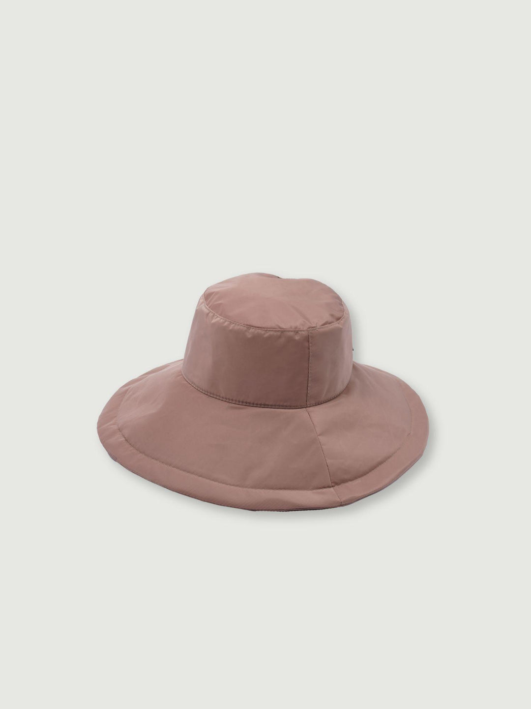 CAPPELLO CLOCHE NYLON COLOR MARRONE SMOKEY CASTORO CATARZI 