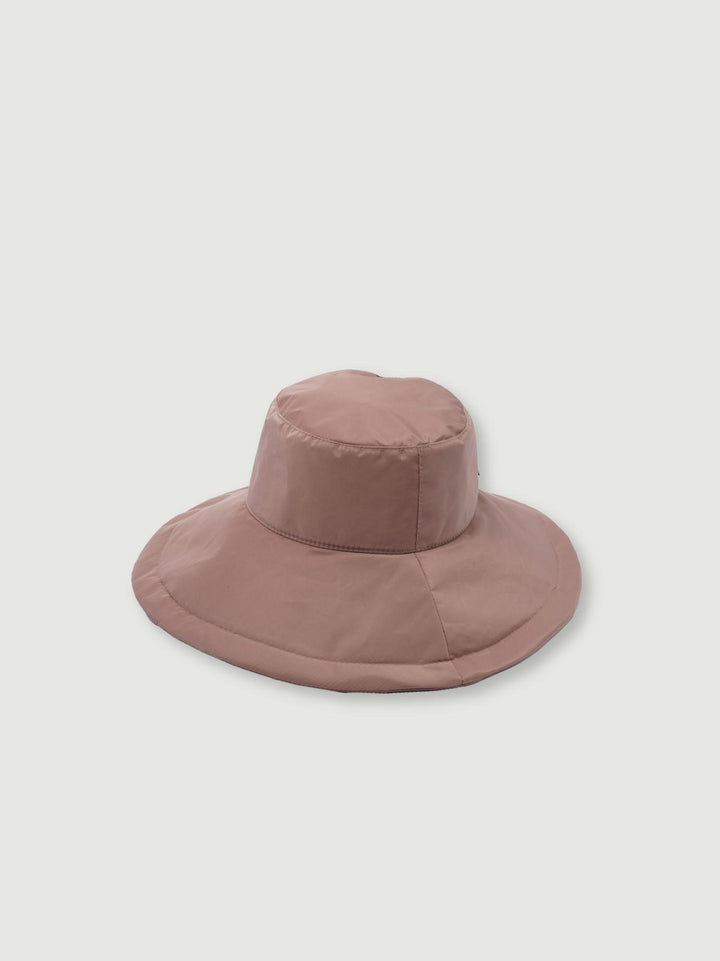 CAPPELLO CLOCHE NYLON COLOR MARRONE SMOKEY CASTORO CATARZI 