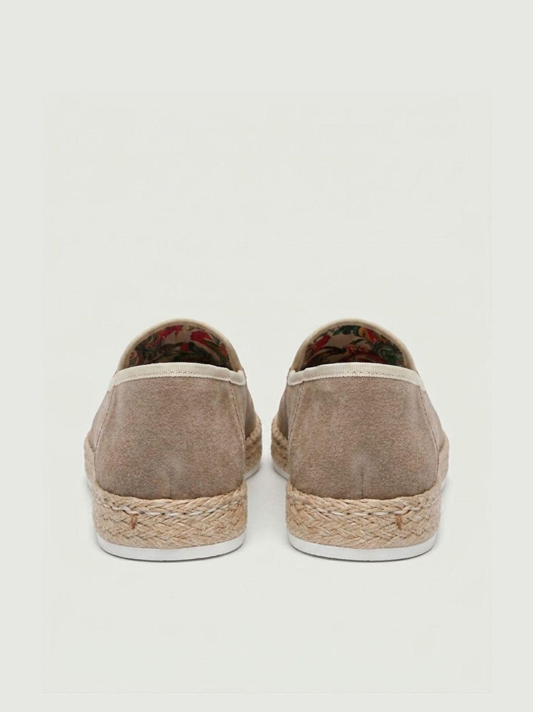 Espadrillas in pelle scamosciata sabbia ESP SAB V2 