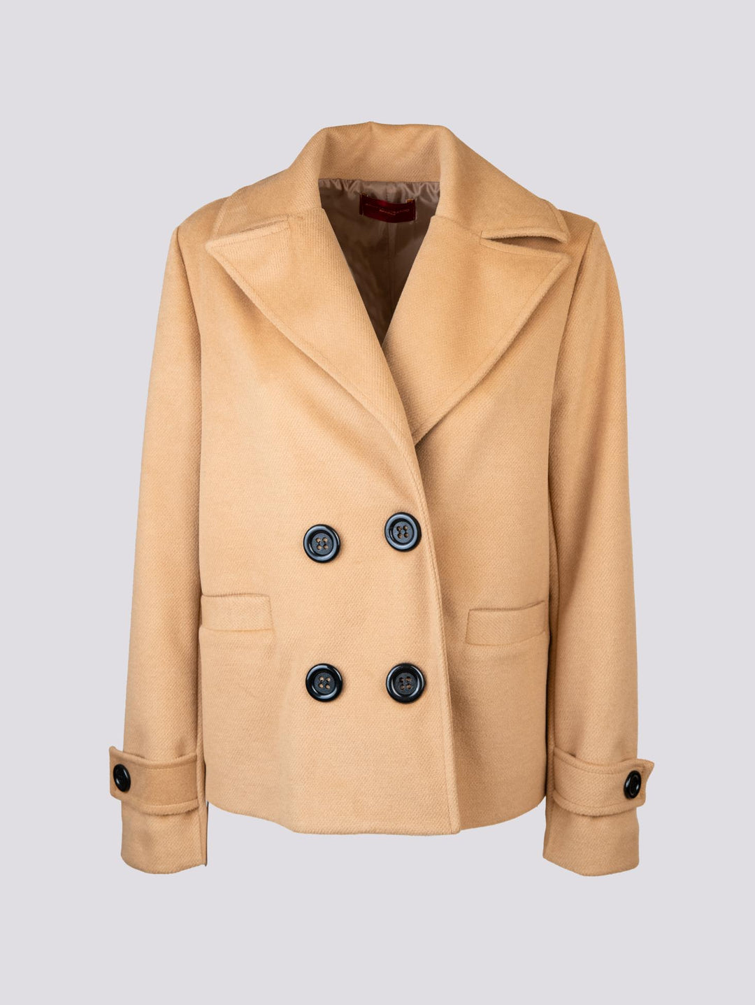 PEACOAT DOPPIOPETTO OVERSIZE CAMMELLO G4 CAMMELLO ANDREA MORANDO 