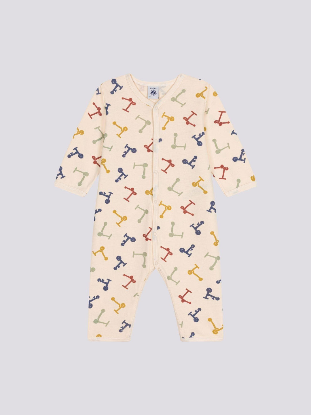 PIGIAMA BEBÈ SENZA PIEDI IN COTONE A09LU 05 PETIT BATEAU 