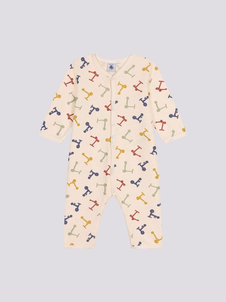 PIGIAMA BEBÈ SENZA PIEDI IN COTONE A09LU 05 PETIT BATEAU 