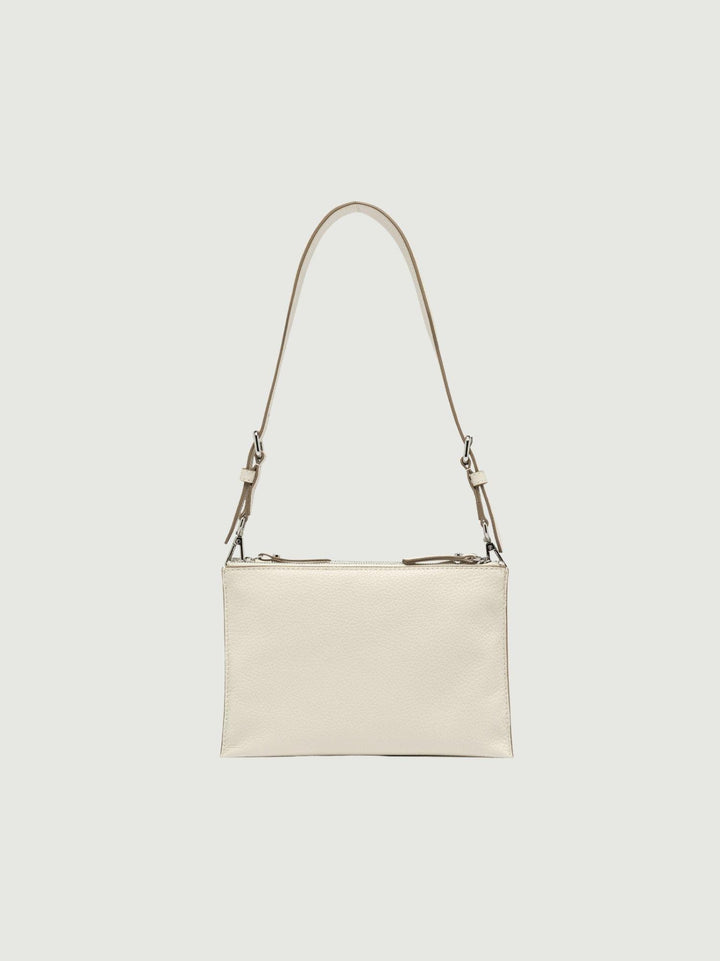 Borsa Lucille in pelle martellata marble BS 11811/COMM GRN 3890 GIANNI CHIARINI 