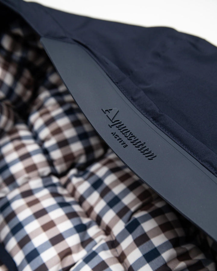 PIUMINO IMBOTTITO CON CAPPUCCIO NAVY JK010 NAVY AQUASCUTUM ACTIVE 