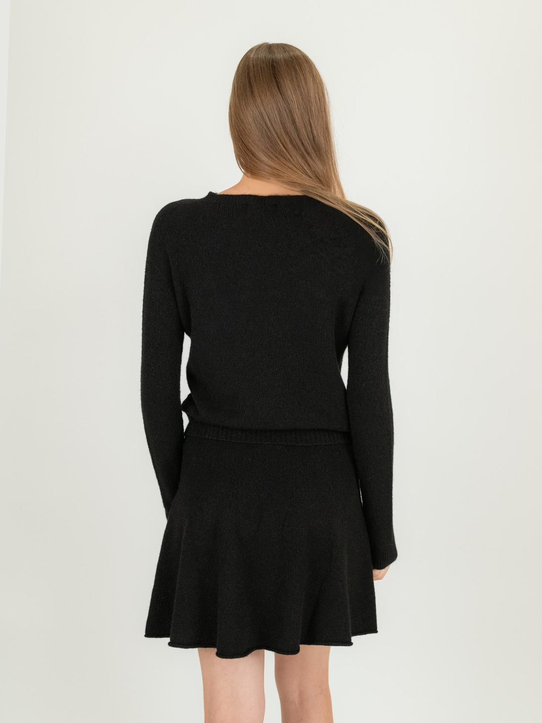 MAGLIA GIROCOLLO NERA 0270/153 0010 BIMOR 