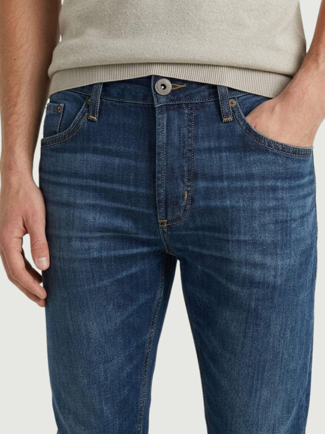 Jeans Danny regular cropped lavaggio medio DANNY027 B2 UNIFORM 