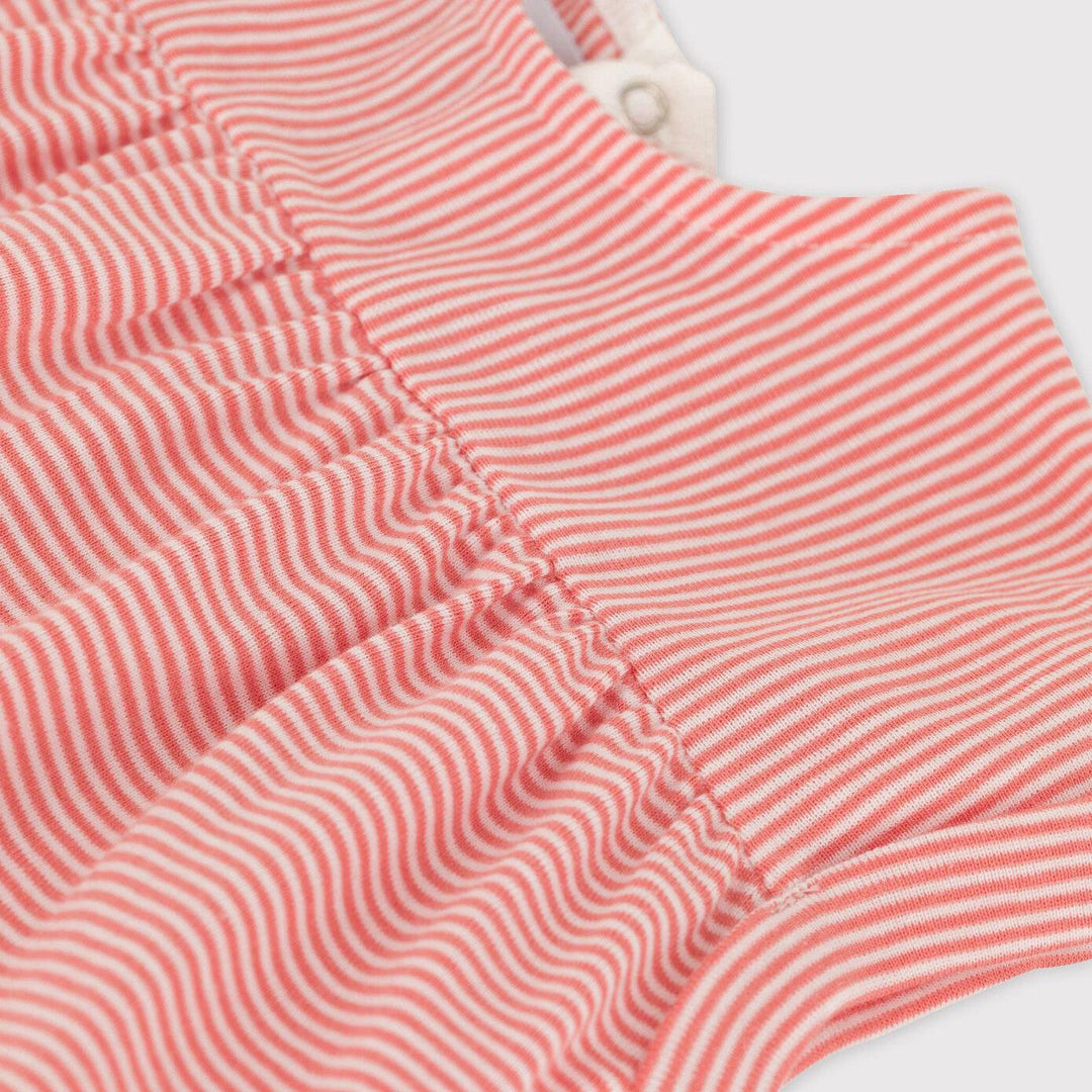 BLUSA BEBè A MANICA CORTA IN COTONE BIOLOGICO A0489 01 PETIT BATEAU 