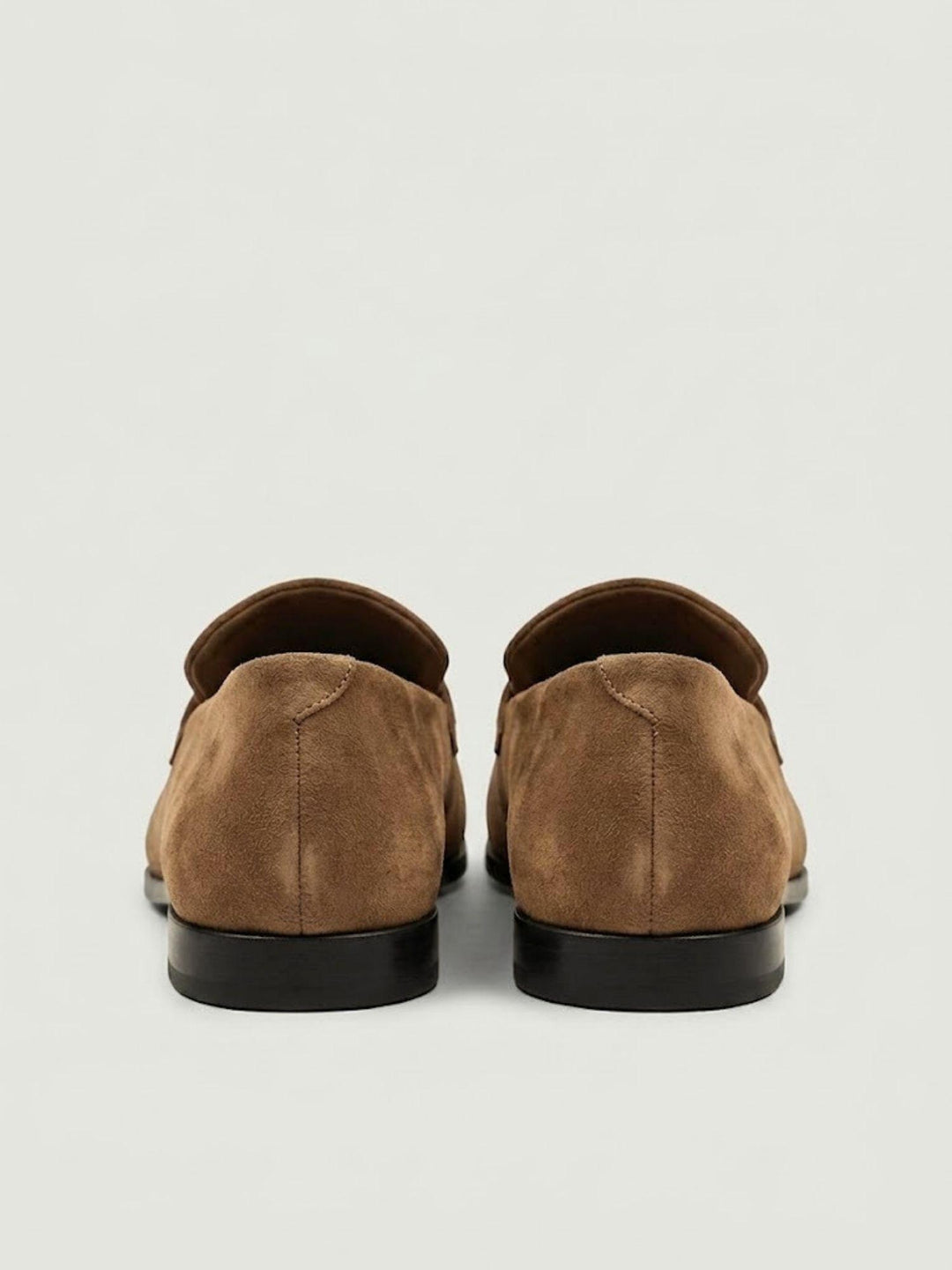 Mocassino Charlise in pelle scamosciata pecan 40102 BISCUIT ANDREA MORANDO 