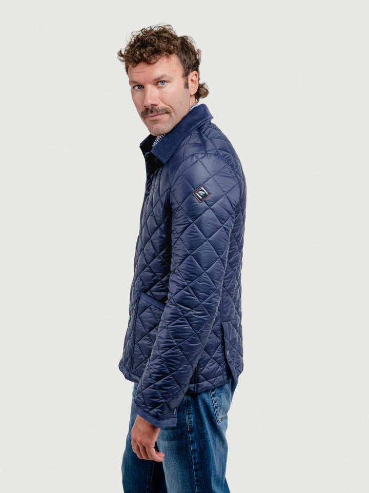 GIUBBOTTO TRAPUNTATO OSCAR BLU H0091K0029 BLU HUSKY 