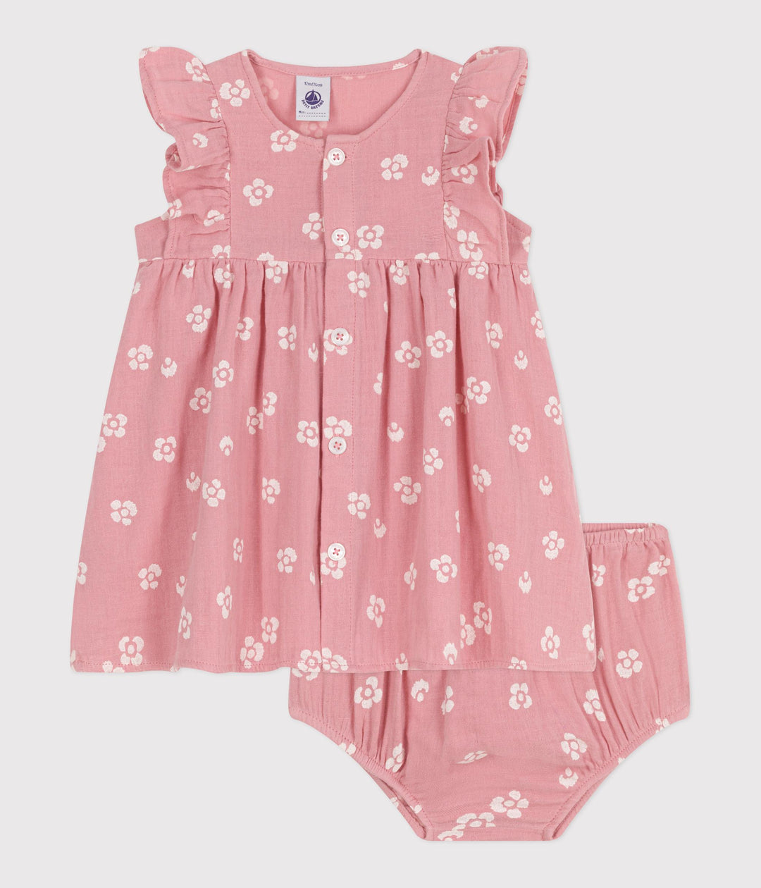ROBE SM + BLOOMER A0CLC 01 PETIT BATEAU 