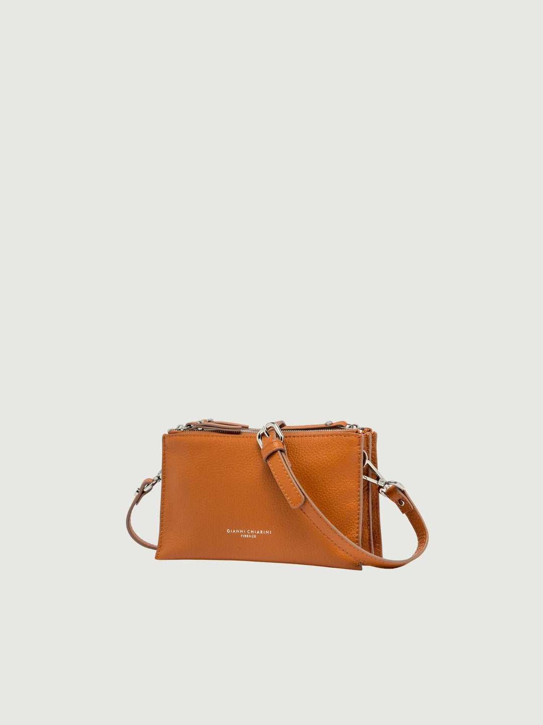 Borsa Lucille in pelle martellata spice piccola BS 11810/COMM GRN 91 GIANNI CHIARINI 