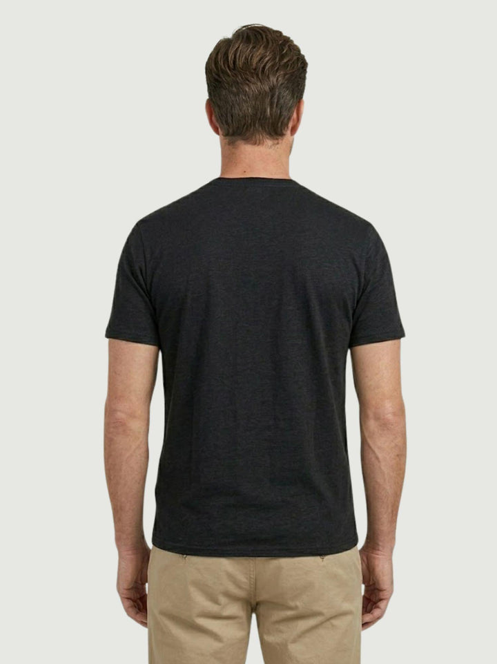 T-shirt in jersey di cotone nera 5903426 900 ANDREA MORANDO 