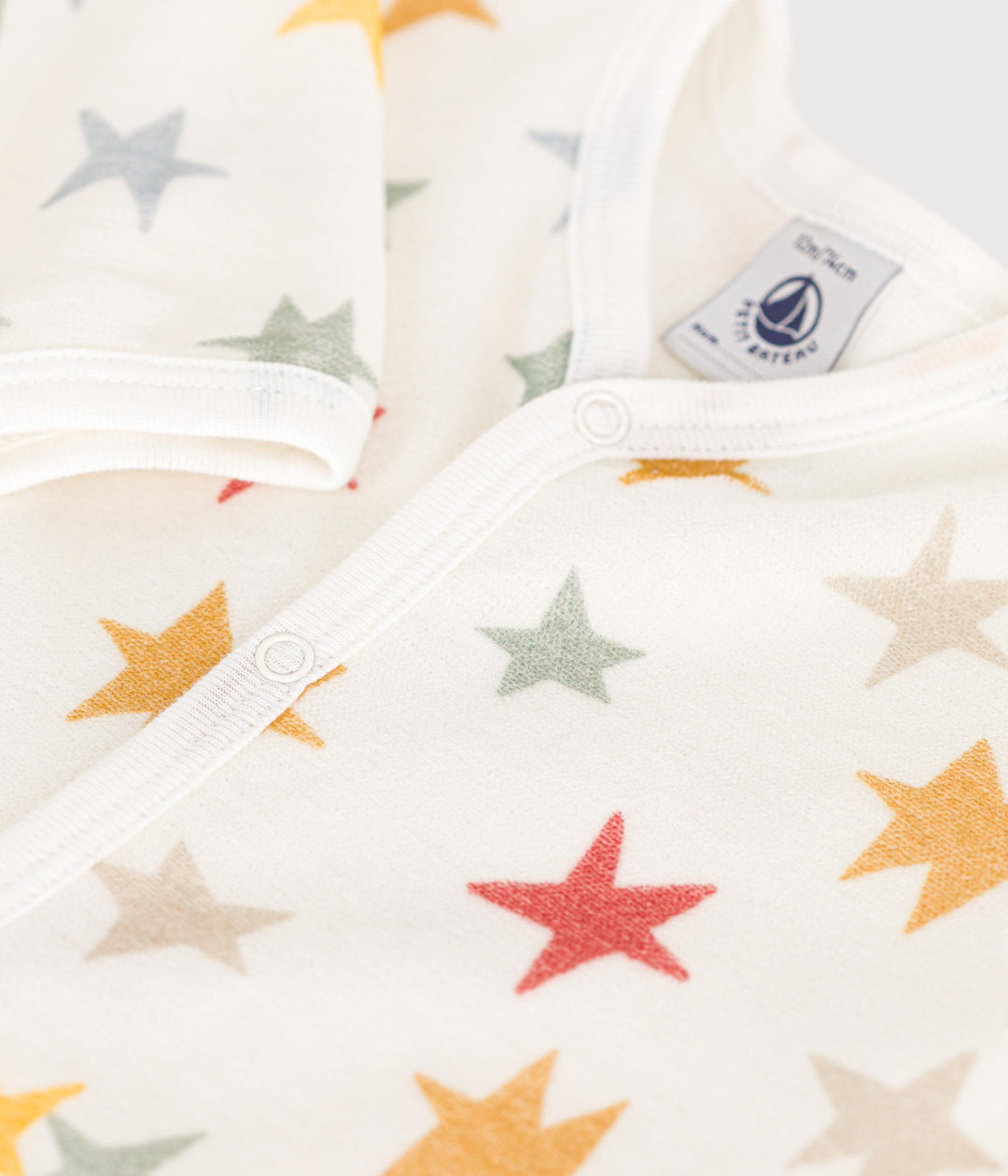 Pigiama in velluto con stampa a stelle A0B5F 01 PETIT BATEAU 