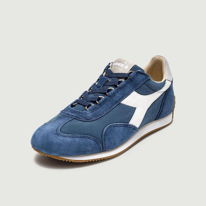 EQUIPE H CANVAS STONE WASH BLU STELLARE 201 17473560076 DIADORA 