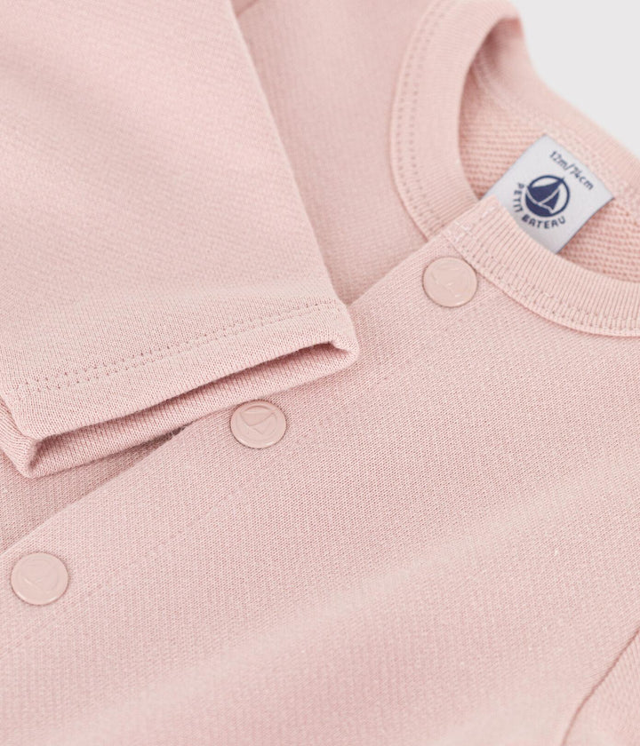 CARDIGAN PER BEBÈ IN TESSUTO FELPATO A08F2 03 PETIT BATEAU 