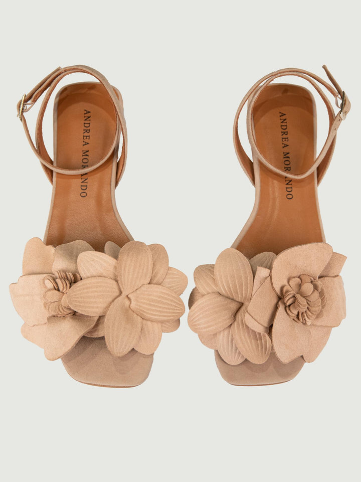 SANDALO FIORE TAUPE