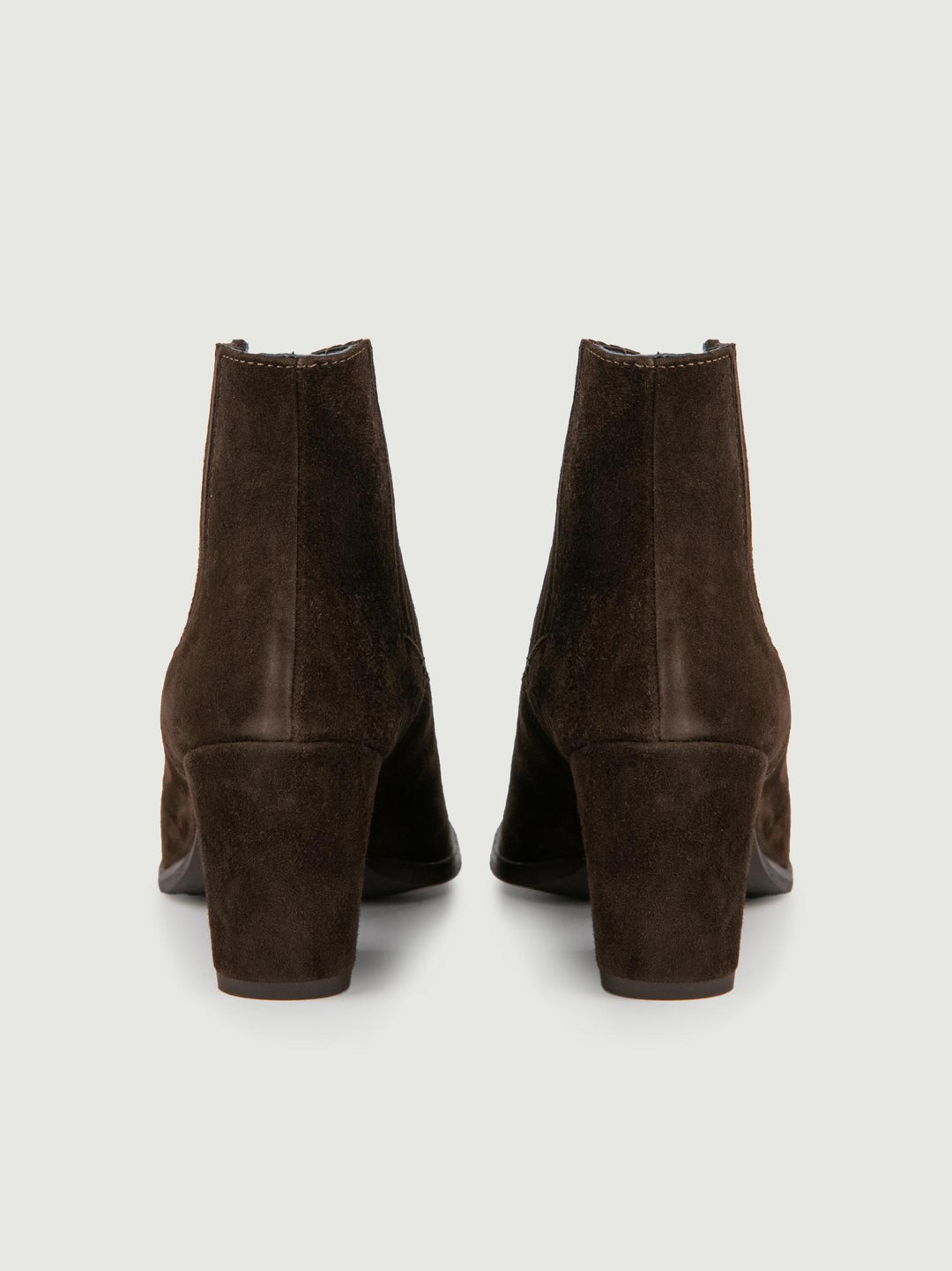 STIVALETTO TEXANO SCAMOSCIATO TESTA MORO CON SCOLLO 7348/42CAM T MORO ANDREA MORANDO 