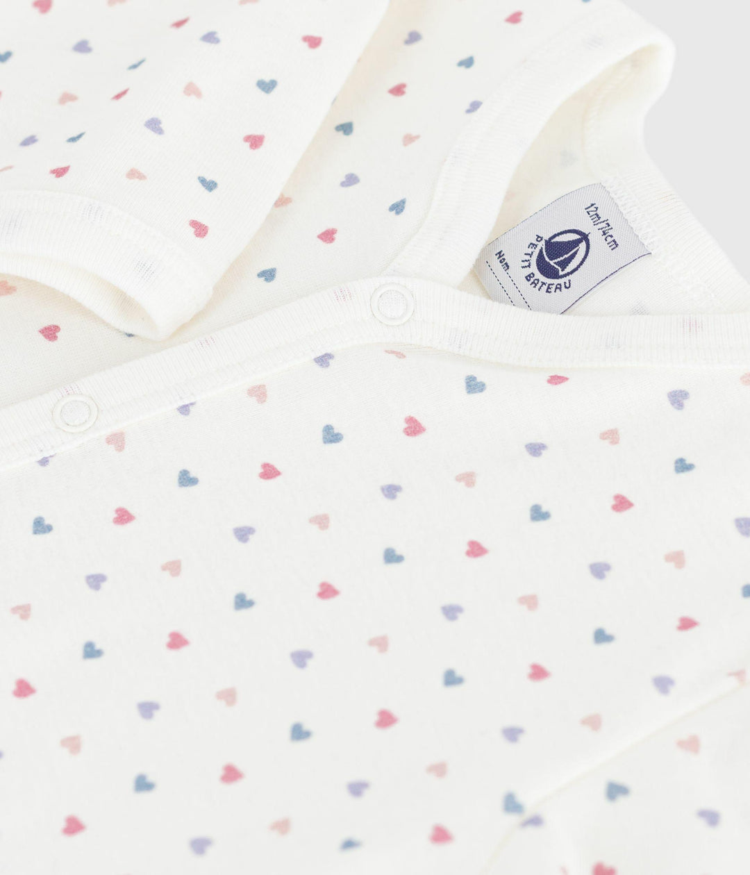 Pigiama senza piedini in cotone stampato neonato A0E83 05 PETIT BATEAU 