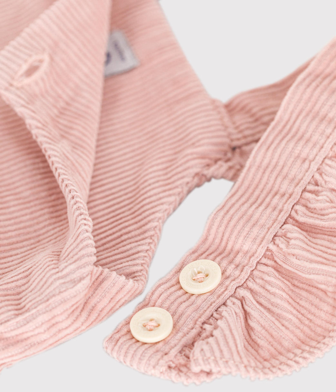 Salopette in velluto rosa A0B0C 01 PETIT BATEAU 