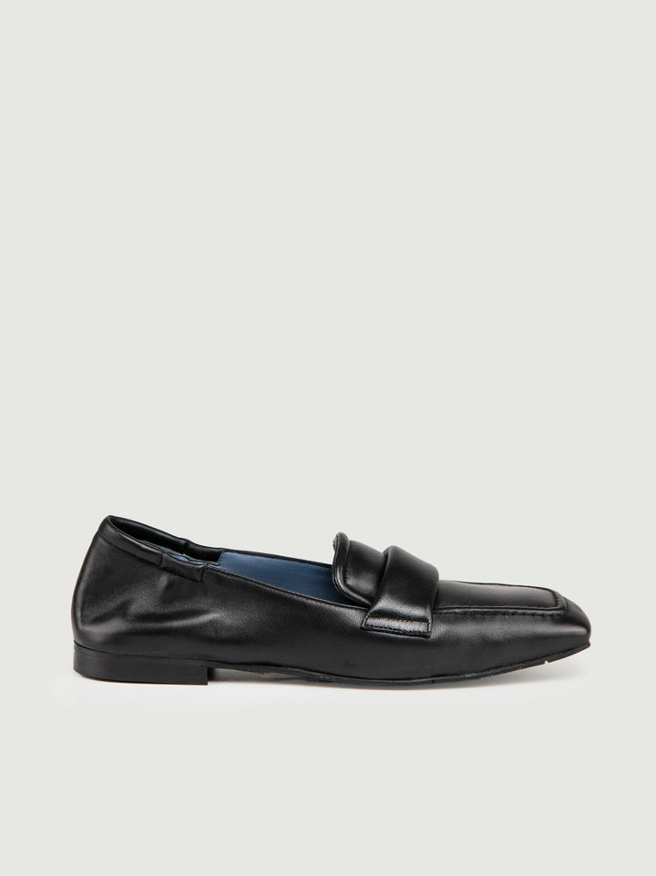 MOCASSINO IN NAPPA NERA SR2323 1 ANDREA MORANDO 