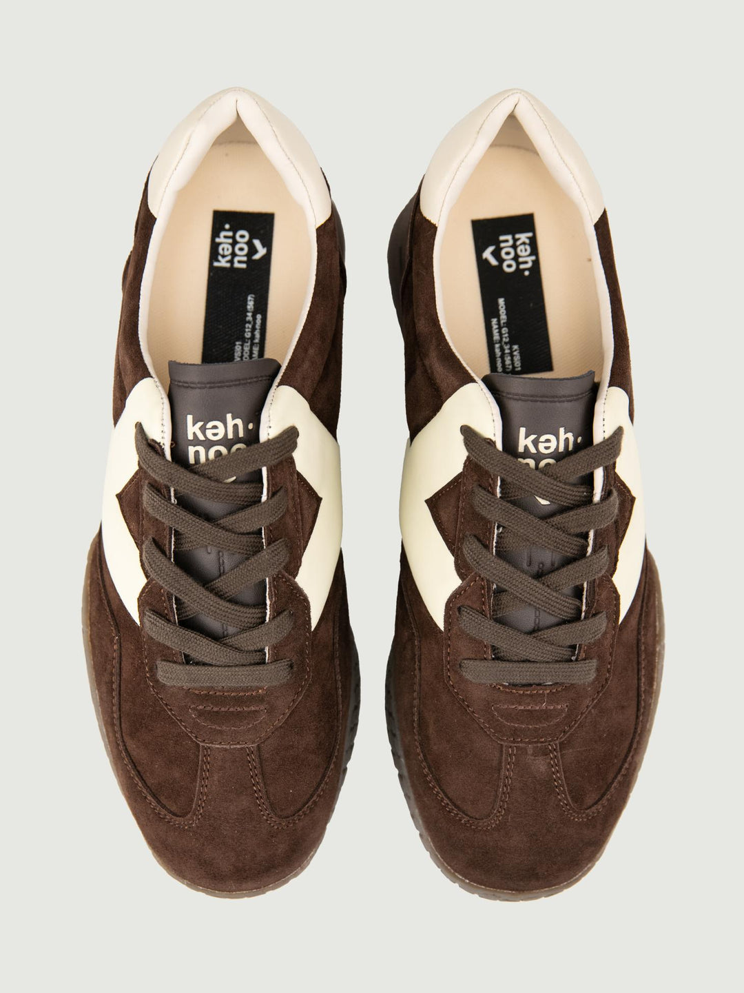 SNEAKER KM 9774 MARRONE CAFFE' 9774 621 KEH.NOO 
