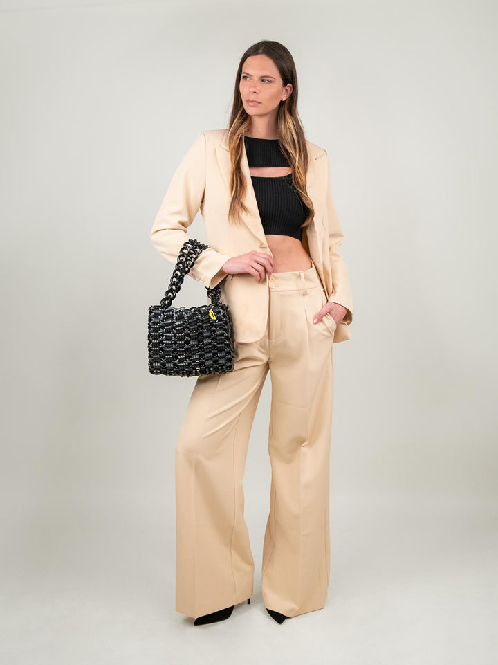 Blazer monopetto beige
