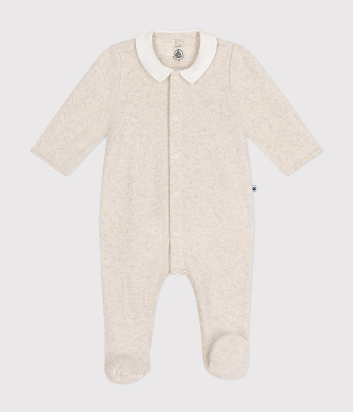 TUTINA IN COTONE CON COLLETTO A0B7F 01 PETIT BATEAU 