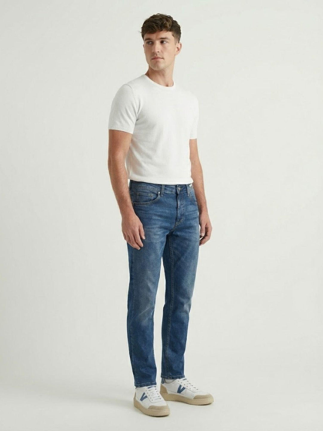 Jeans Barney lavaggio medio BARNEY020 B2 UNIFORM 