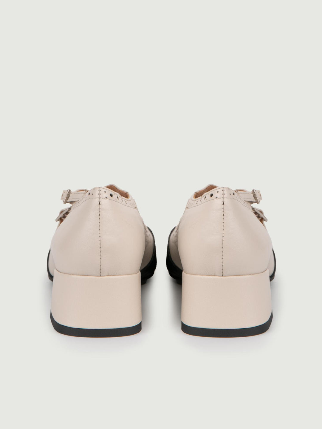 BALLERINA BICOLORE CON CODA DI RONDINE