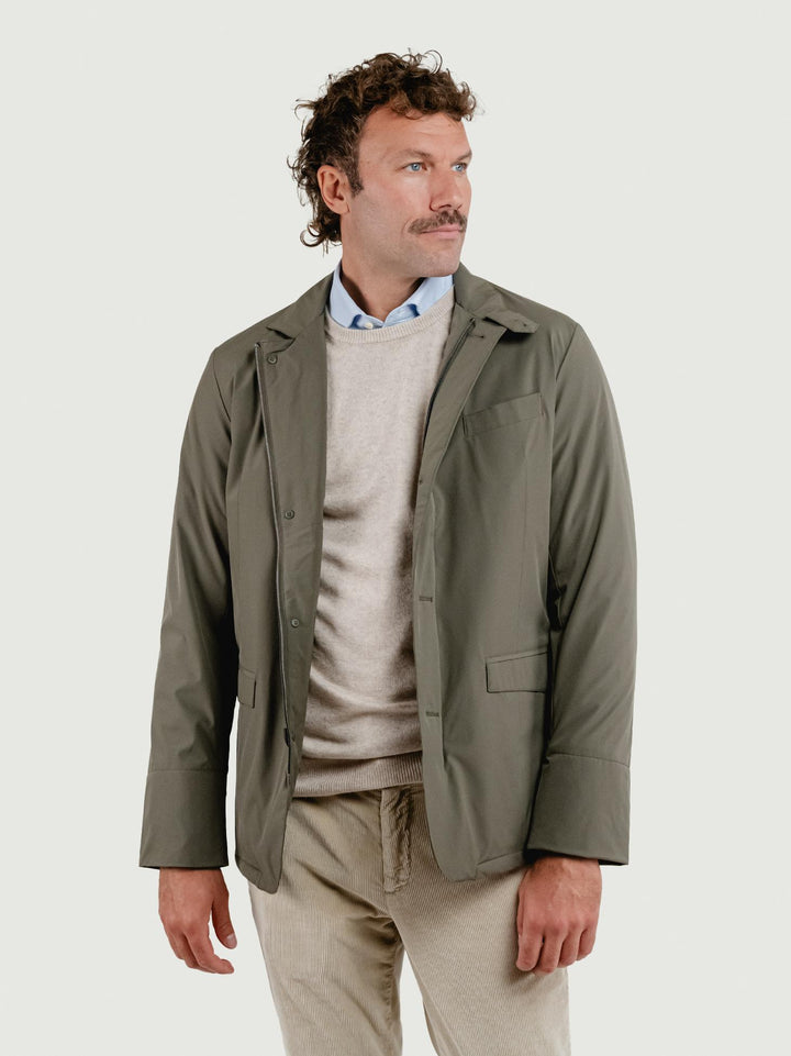 GIACCA 100 GRAMMI IN NYLON VERDE BU26W03JKCOAT 301 ANDREA MORANDO 