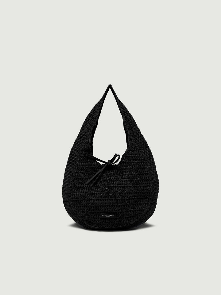 BORSA IN TESSUTO E SINTETICO EUFORIA NERA BS 10816 SMCRH 001 GIANNI CHIARINI 