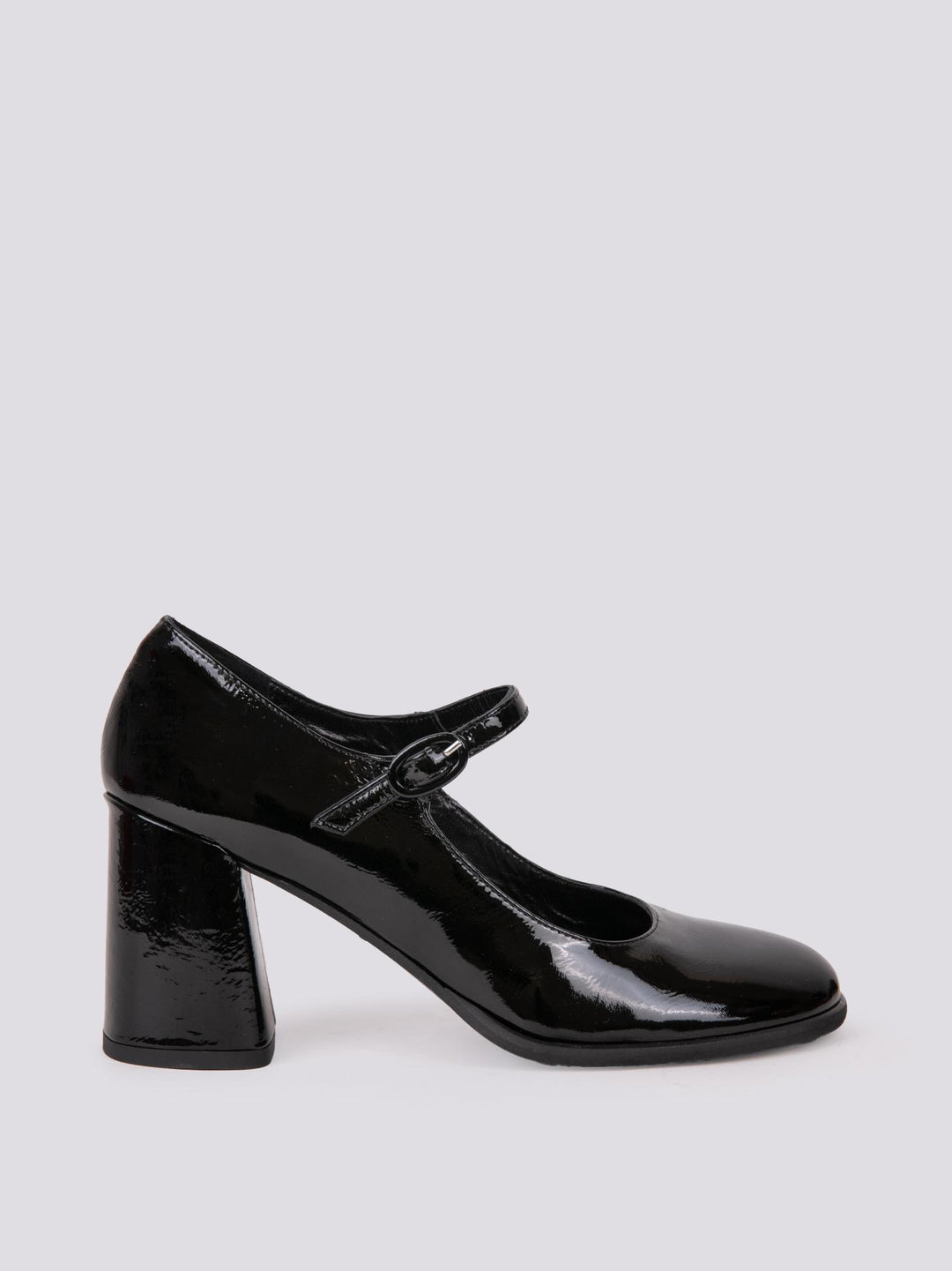DECOLLETE CON CINTURINO IN NAPLAK NERO 8549/10 NERO ANDREA MORANDO 