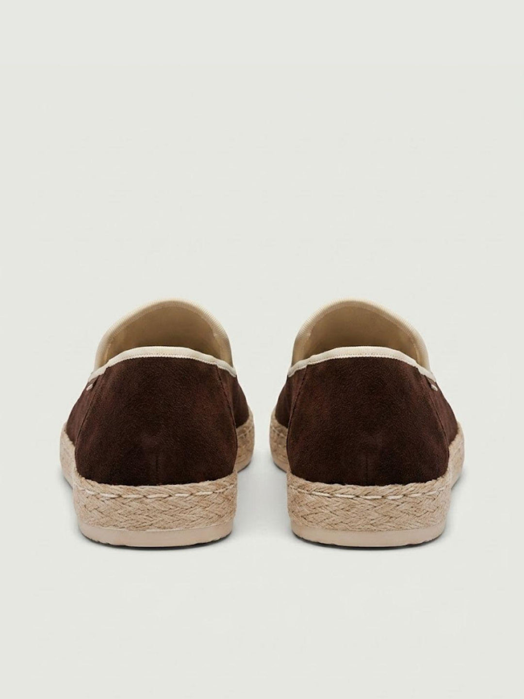 Espadrillas in pelle scamosciata testa di moro ESP MO V2 