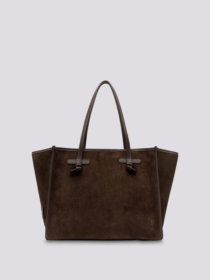 SHOPPING MARCELLA IN CAMOSCIO CIOCCOLATO BS 9750/23AI CM-PL 2196 GIANNI CHIARINI 