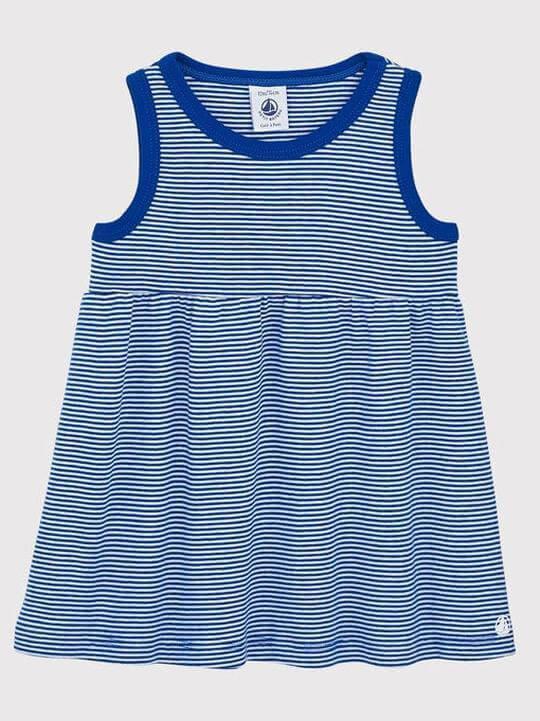 ABITO A RIGHINE SENZA MANICHE A00TF 1 PETIT BATEAU 