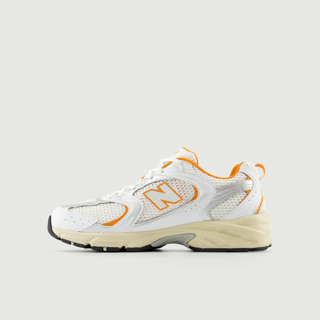 SNEAKER NEW BALANCE 530 BIANCO E ARANCIO MR530EB D NEW BALANCE 