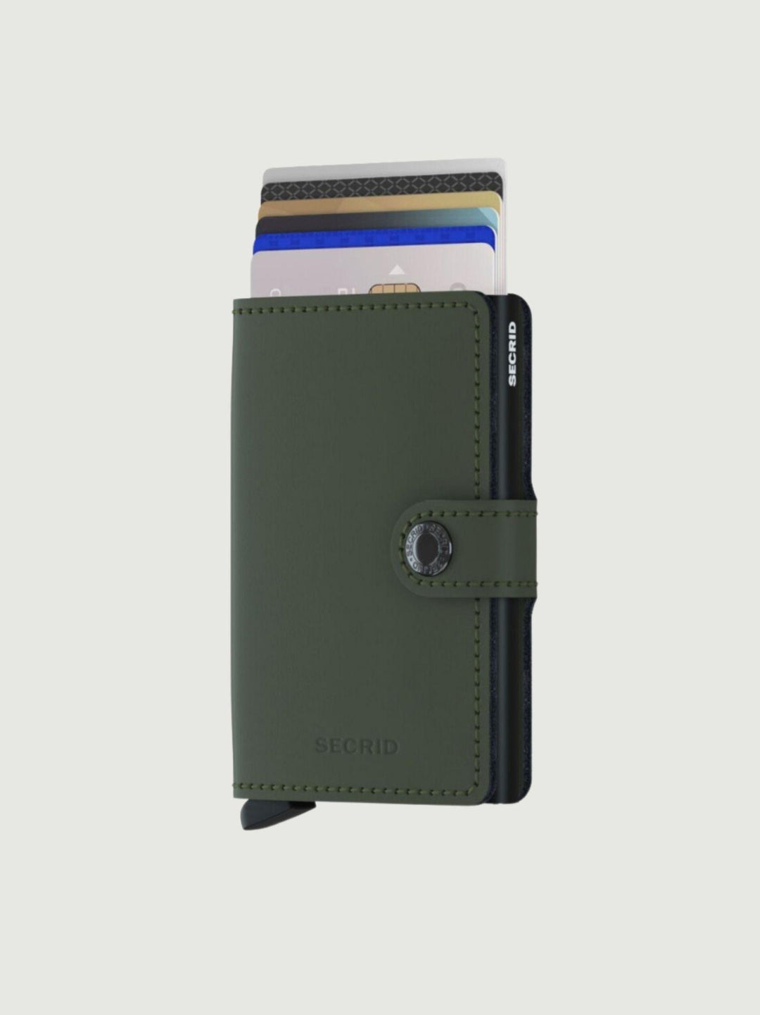 MINIWALLET MATTE GREEN BLACK MM GREEN/BLACK SECRID 