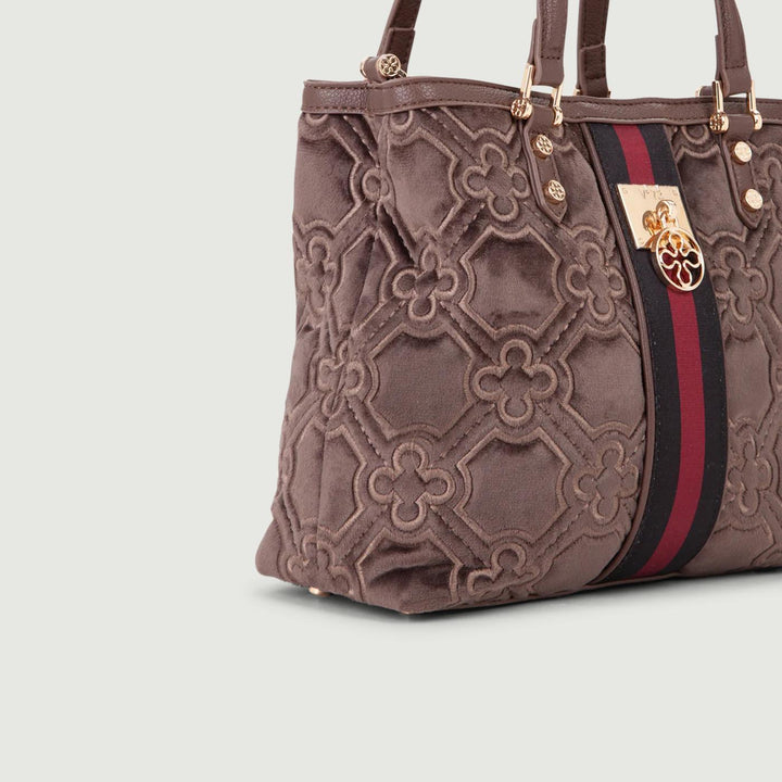 BORSA A MANO CON TRACOLLA CATE TAUPE 73BS9BN06 TAUPE/MULTICOLOR V73 