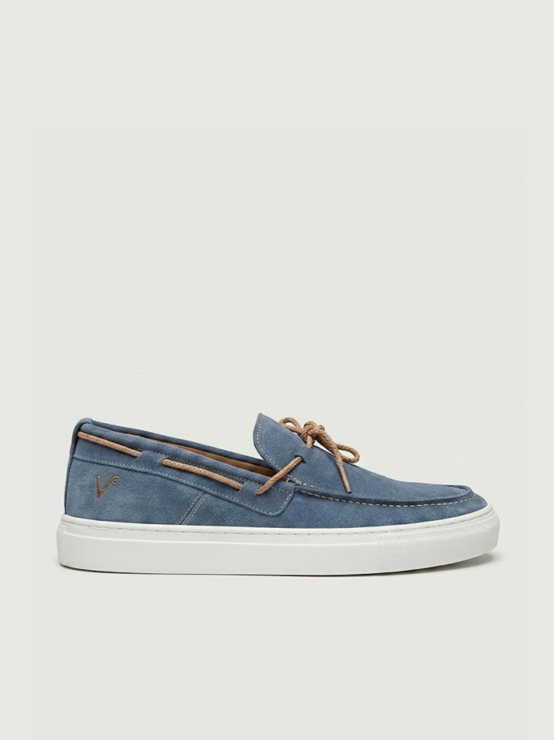 Mocassino da barca in pelle scamosciata jeans MOBRC JE V2 