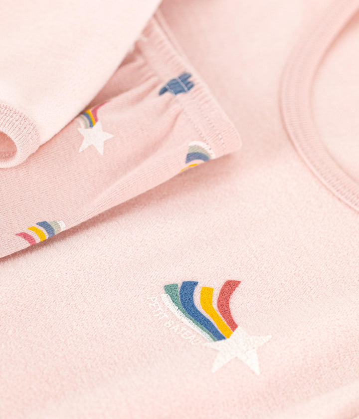 Camicia da notte e leggings stelle cadenti A0B7L 02 PETIT BATEAU 