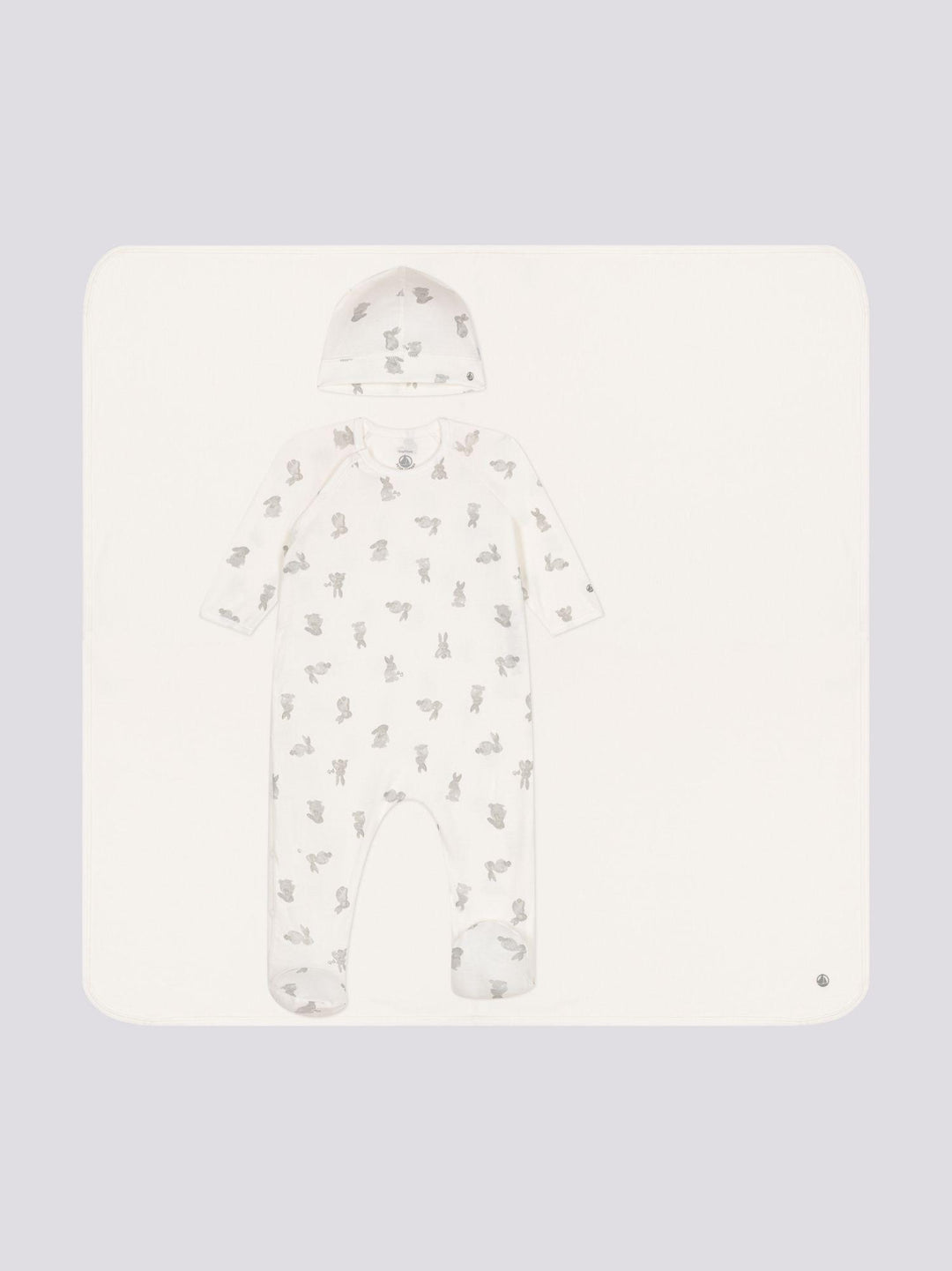 CONFEZIONE DA 3 ARTICOLI IN COTONE BEBÈ A09R0 00 PETIT BATEAU 