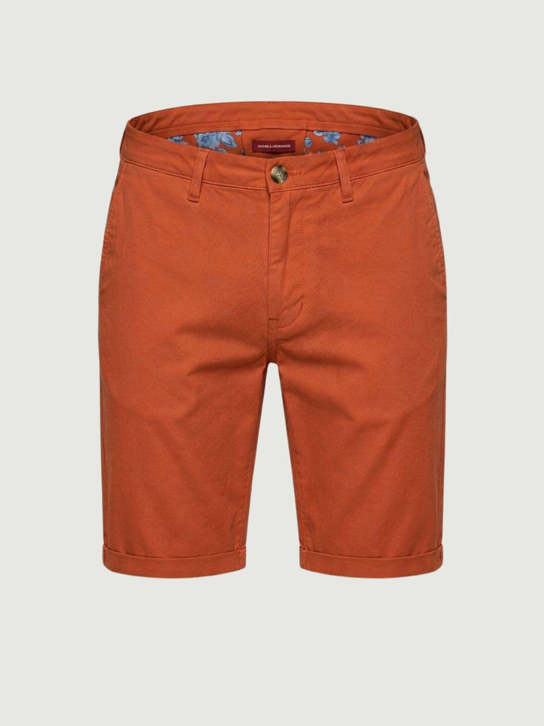 Bermuda in cotone mattone BU26S29BEPA1461TWILL 600 ANDREA MORANDO 