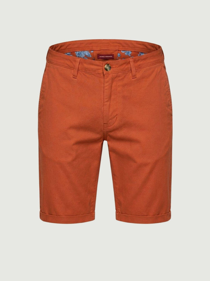 Bermuda in cotone mattone BU26S29BEPA1461TWILL 600 ANDREA MORANDO 