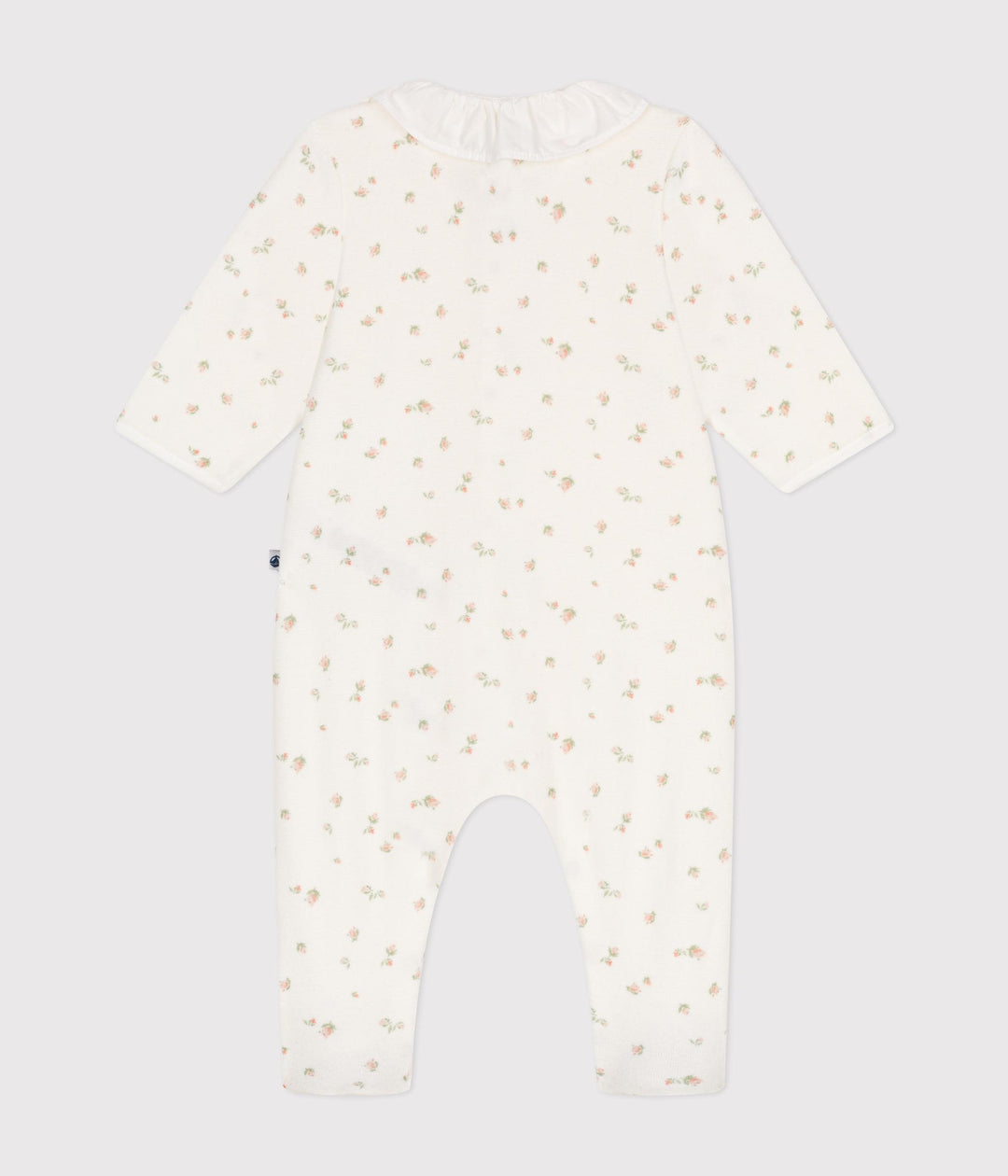 Tutina in velluto con roselline bebè A0AST 01 PETIT BATEAU 