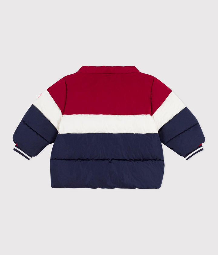 PIUMINO COLOR BLOCK NEONATO A0DUJ 03 PETIT BATEAU 