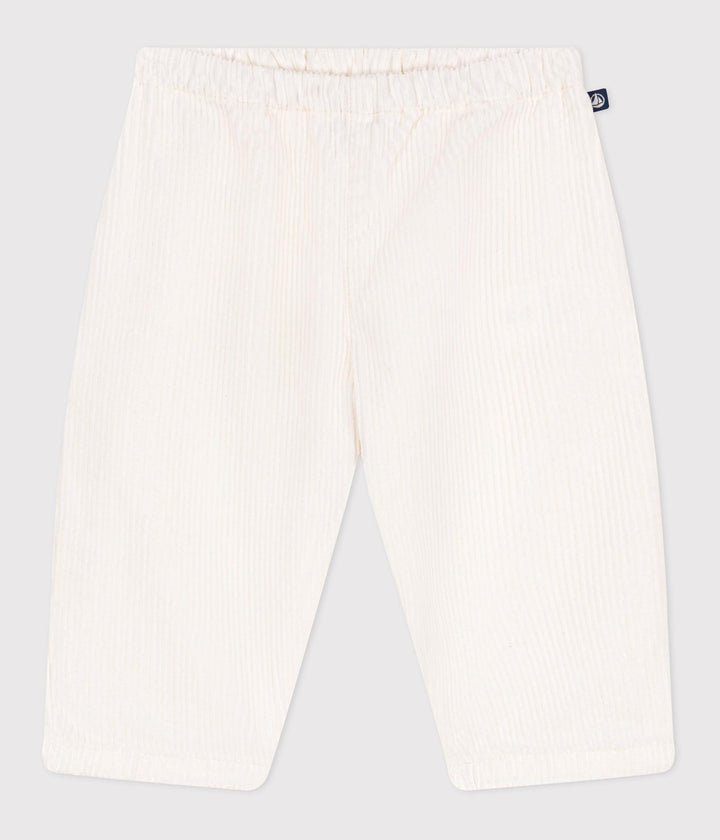 Pantaloni in velluto tinta unita neonato A0EE7 04 PETIT BATEAU 
