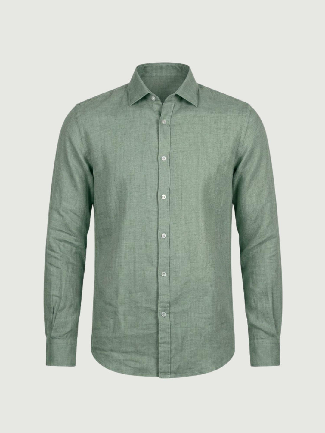 Camicia in lino verde menta BU26S18CALINENPD 310 ANDREA MORANDO 
