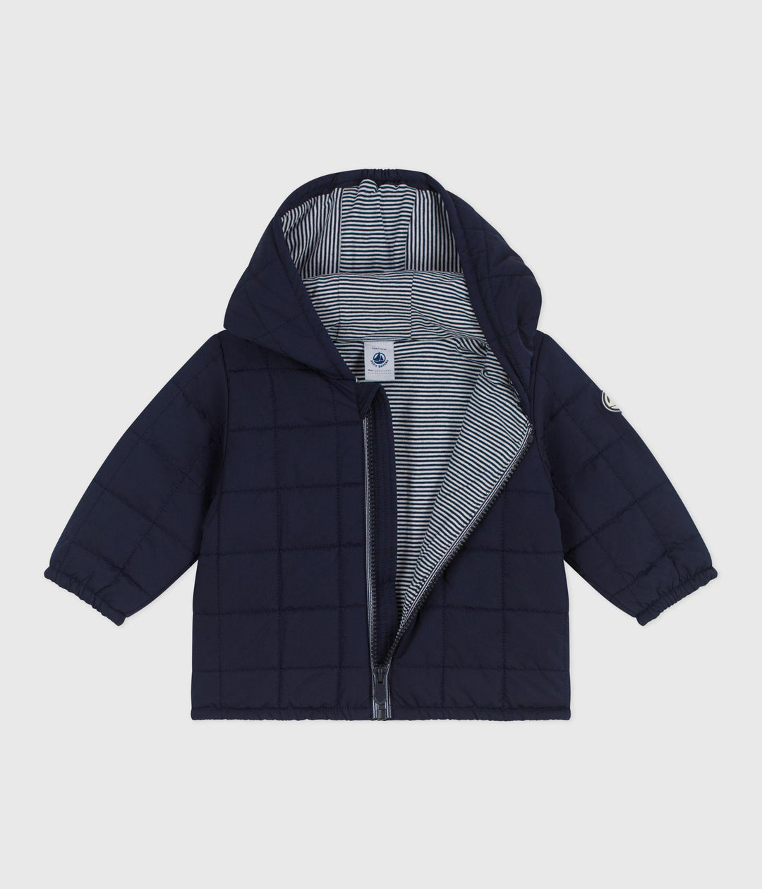 Piumino sottile tinta unita neonato A0EB2 05 PETIT BATEAU 