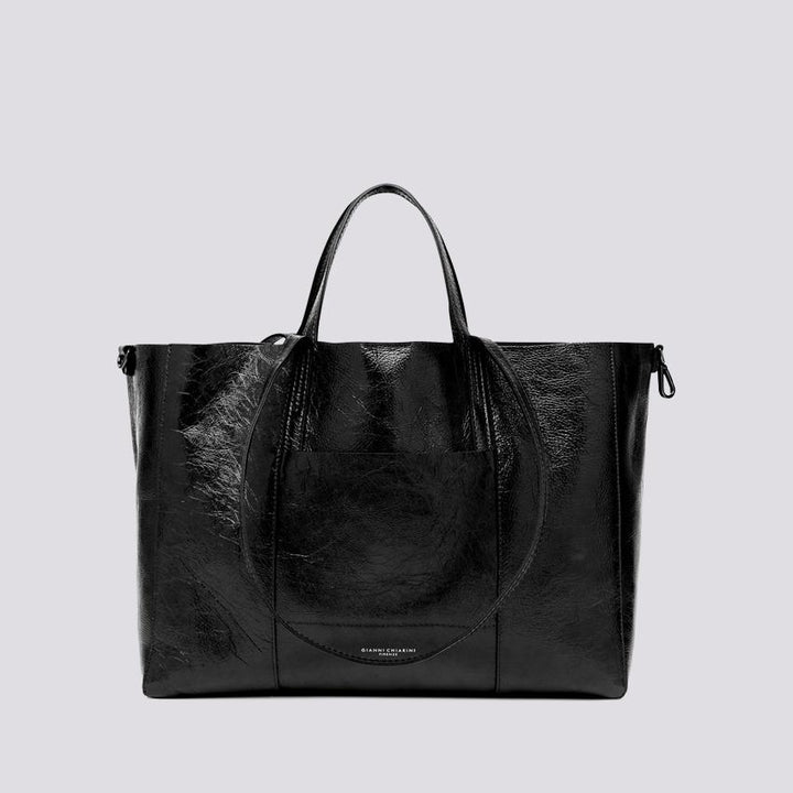 Borsa Super Light in Naplack nero BS 10336 NPK 001 GIANNI CHIARINI 